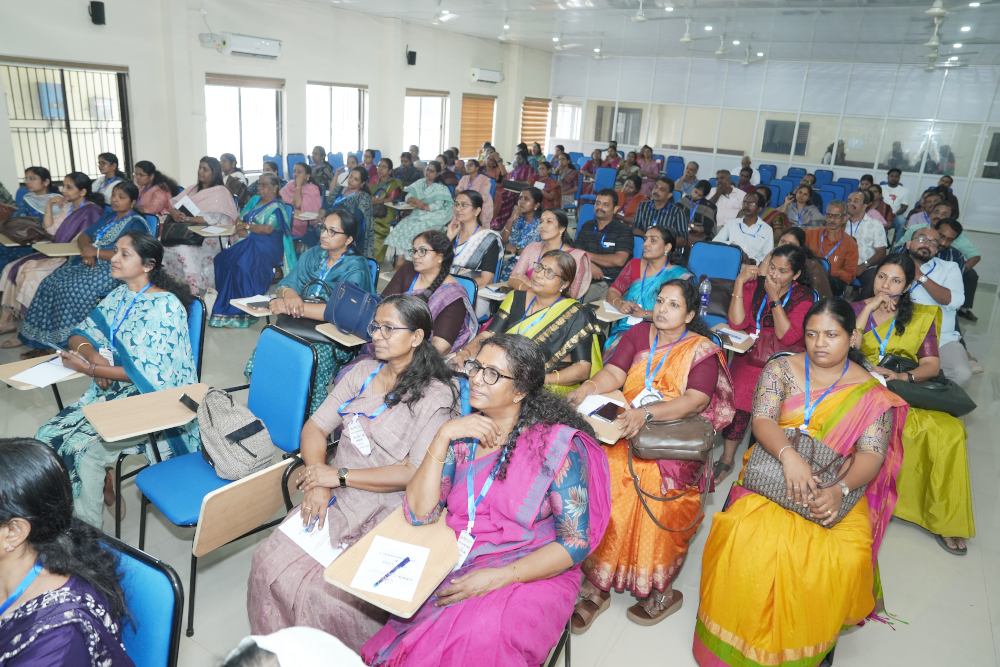 Faculty members participating in the Faculty Development Programme